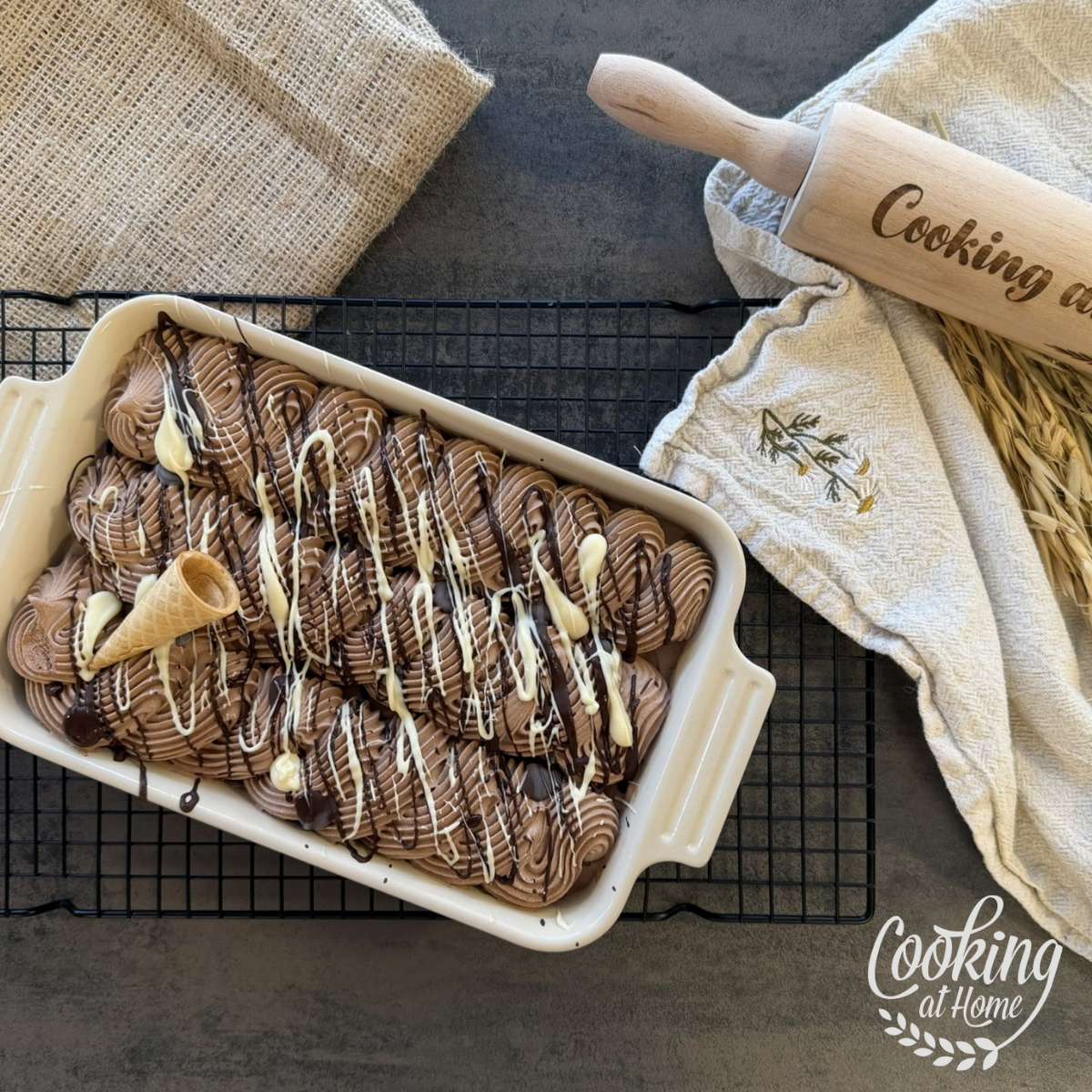 Bakpakket Chocolade roomijs