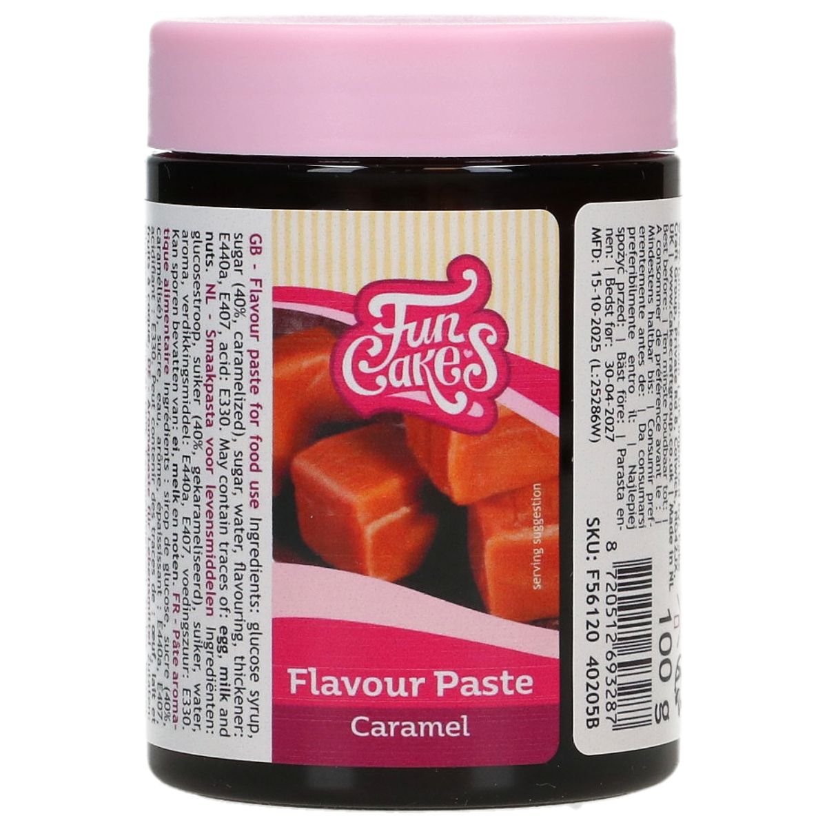 FunCakes Smaakpasta Caramel - 100 gram