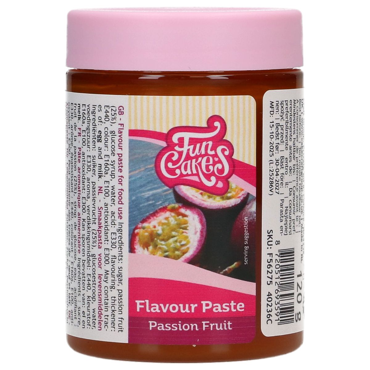 Funcakes Smaakpasta Passievrucht 120g