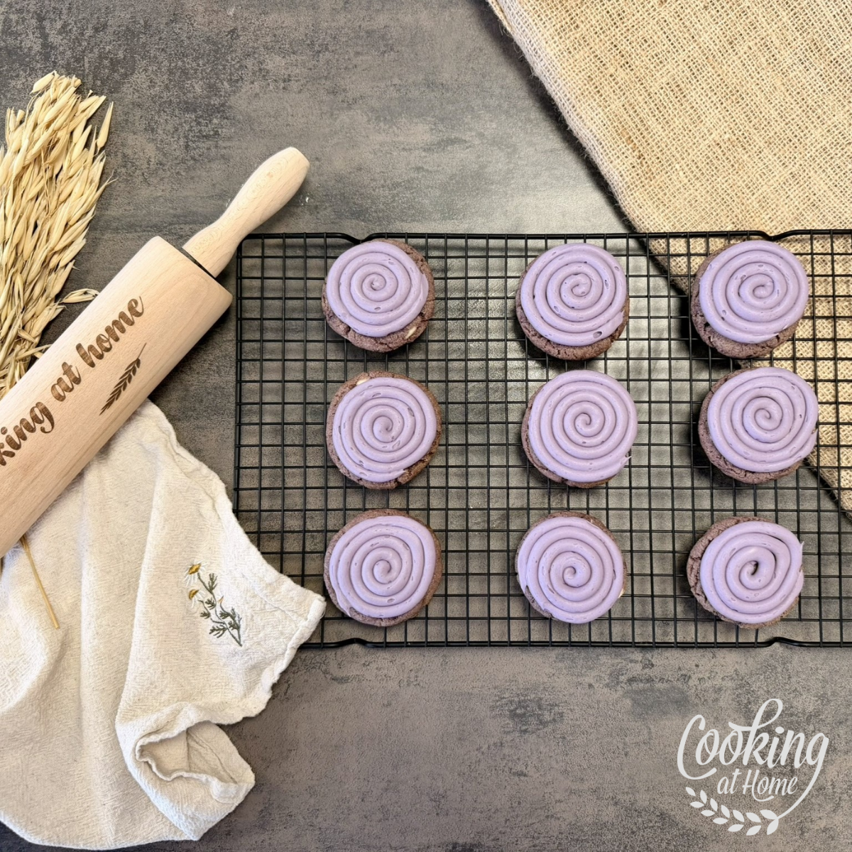 Bakpakket Ube Cookies