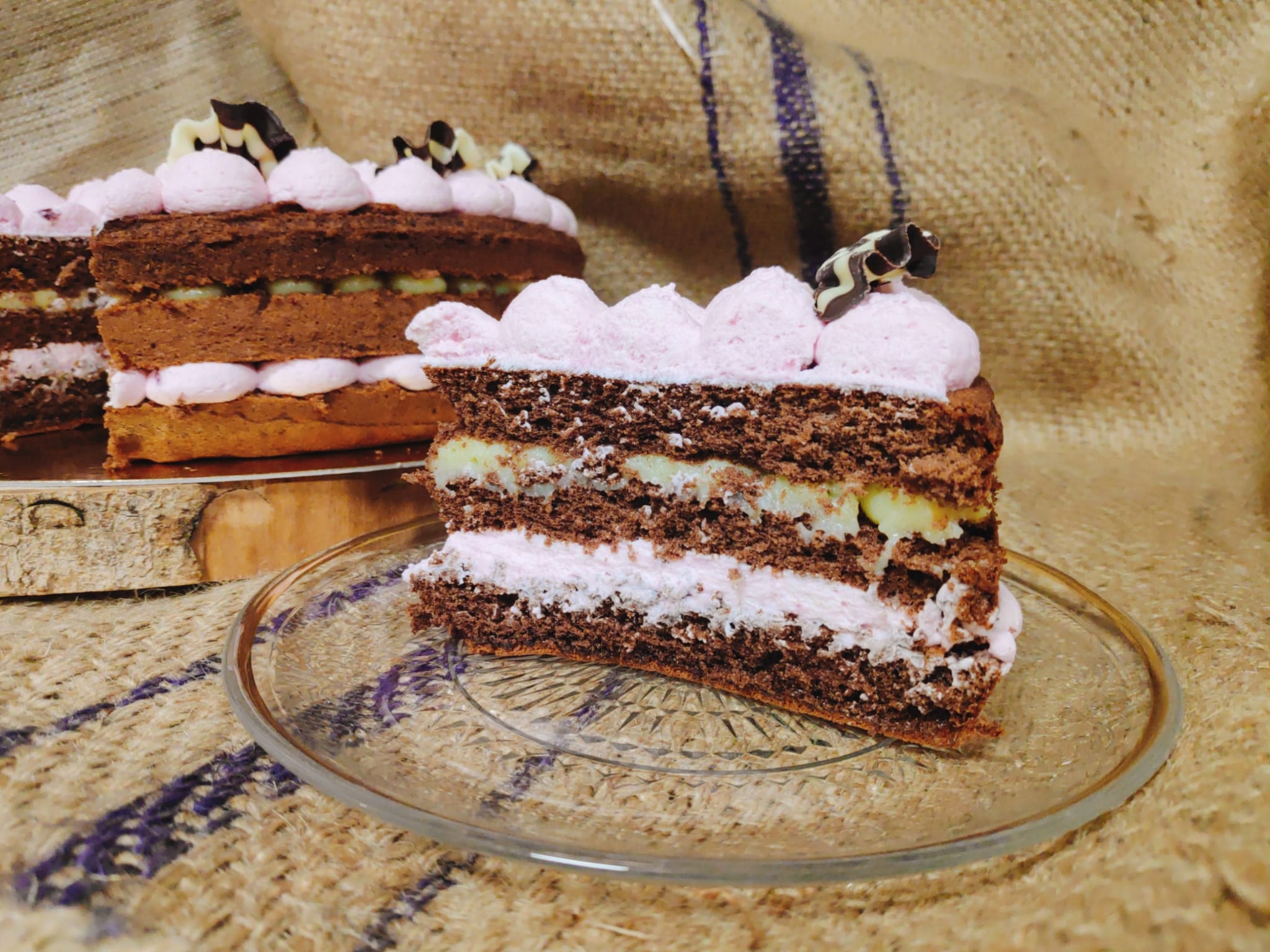 Bakpakket Chocolade Biscuit Taart - Afbeelding 2