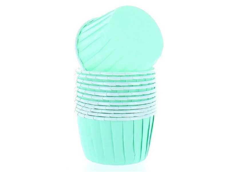 Cupcake Cups Aqua 50mm 12st. Culpitt**