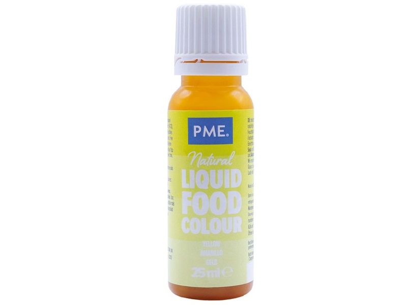 PME natuurlijke kleurstof Lemon geel. 25 gram