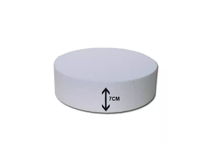 Taart Dummy rond 7cm -Ø10cm-**