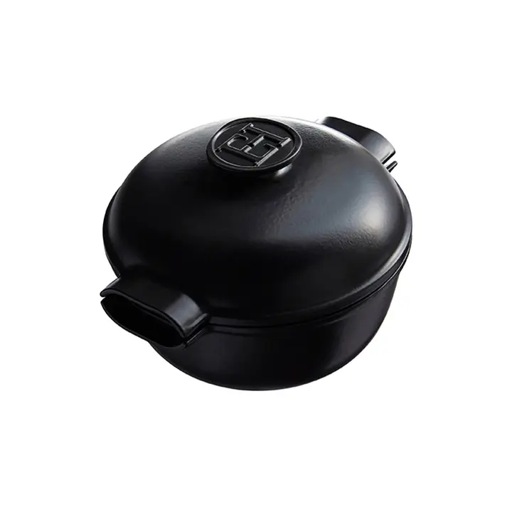 Emile Henry Kookpan rond Delight - 4.0Ltr - Slate - Afbeelding 2