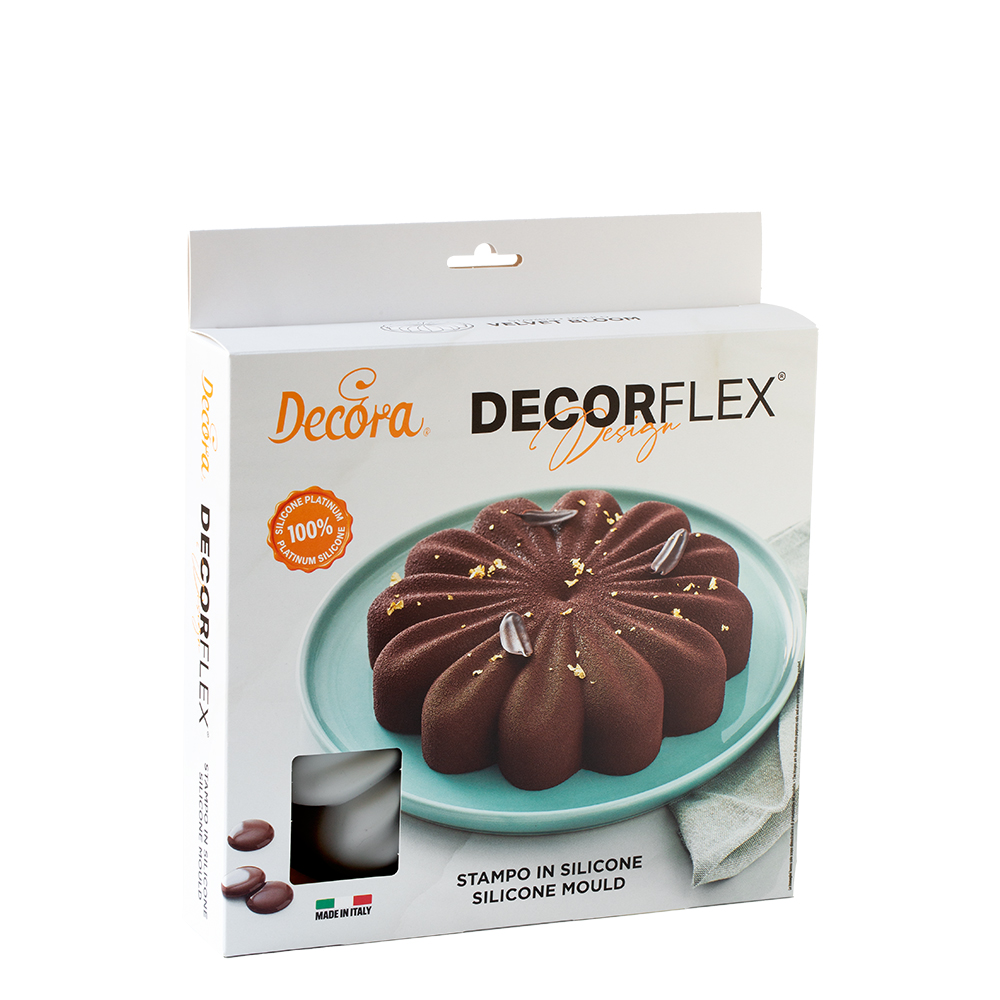Decora Siliconen bakvorm Velvet Bloom 20 cm