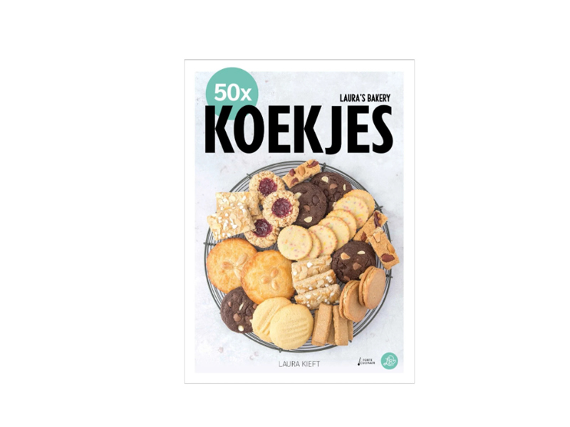 Boek 50x koekjes - Laura's bakery