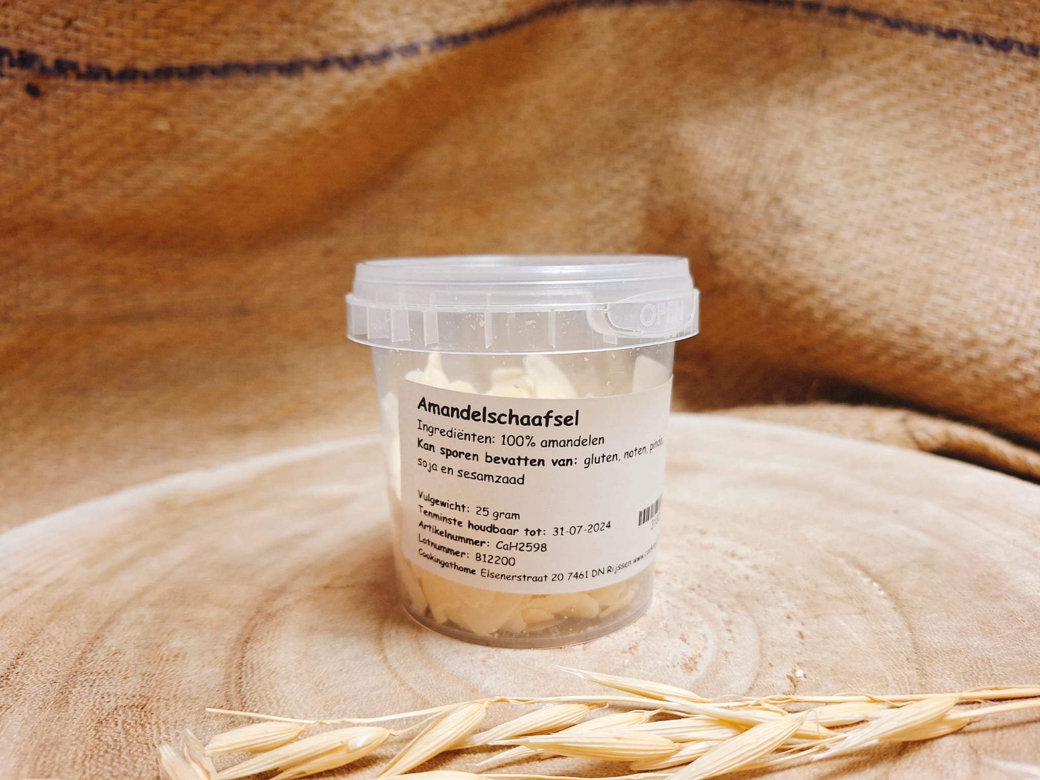 Amandelschaafsel 25 gram