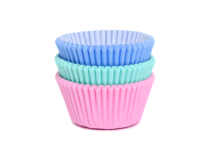 Cupcake Cups Pastel Assortiment 75st