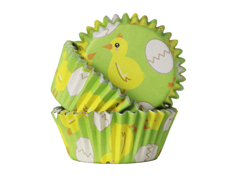 PME Cupcake Cups Paaskuikens Ø50mm 30st.