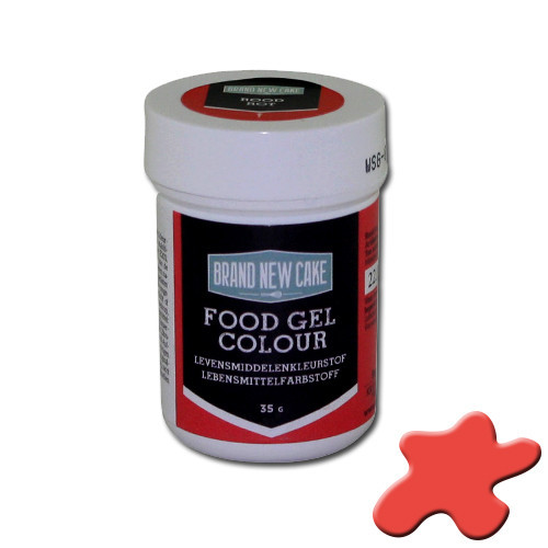 BrandNewCake Kleurstof Gel Rood 35gr