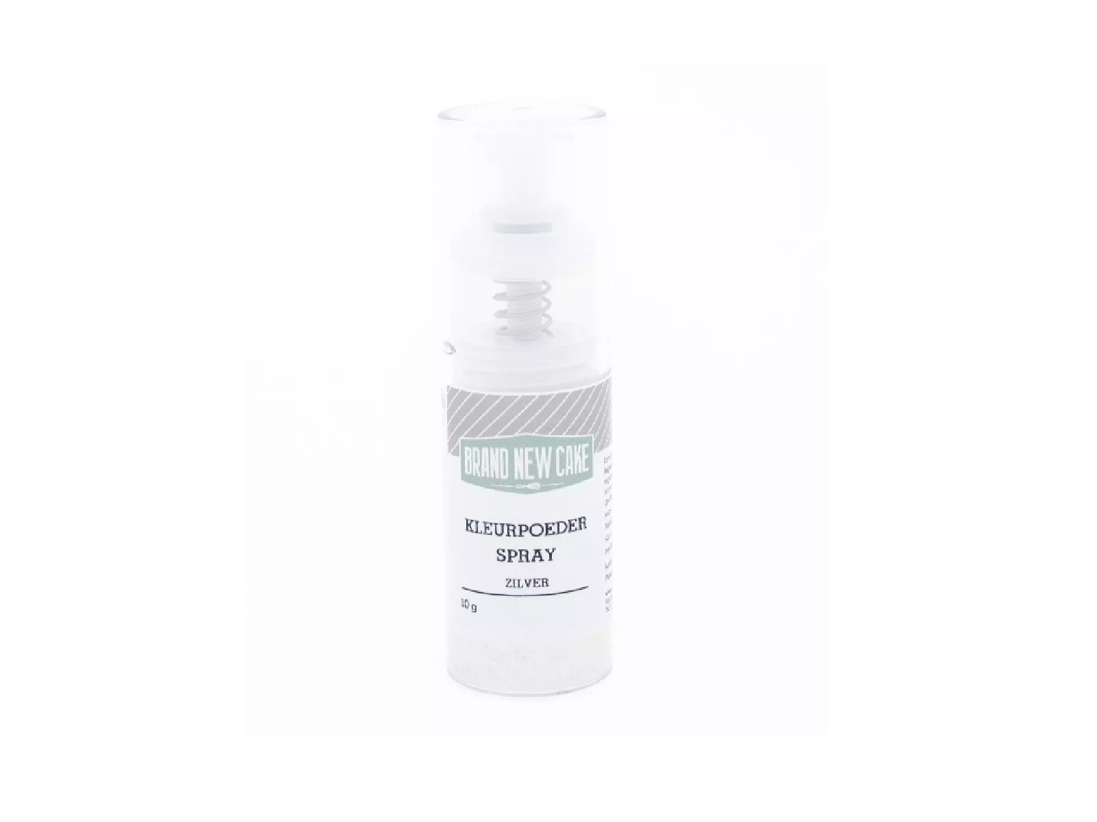 BNC Kleurpoeder Spray Zilver 10g
