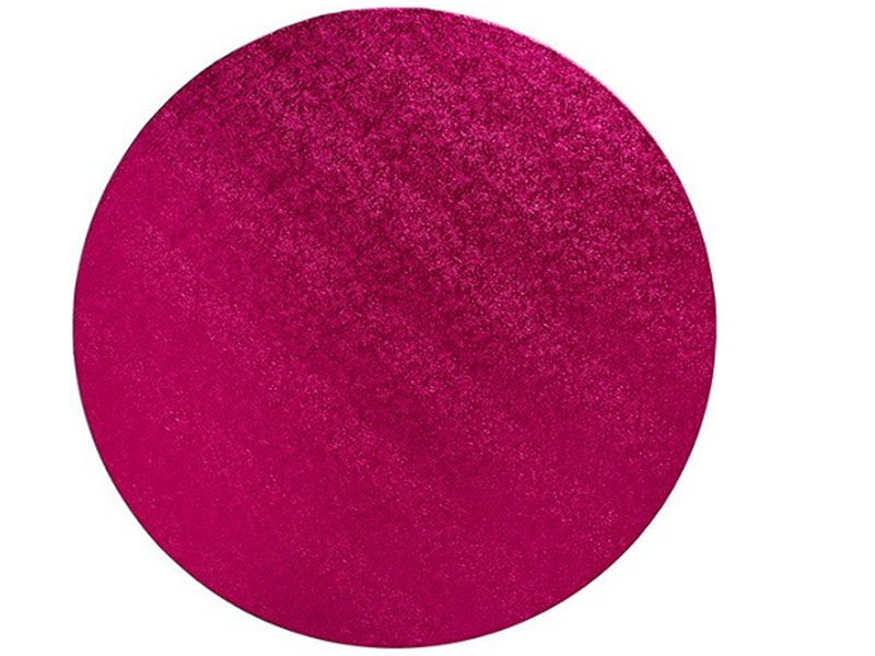 Cake Drum Rond Cerise - 20 cm**
