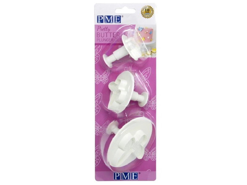 PME Plunger Cutter Vlinder 'Pretty' set/3 - Afbeelding 1