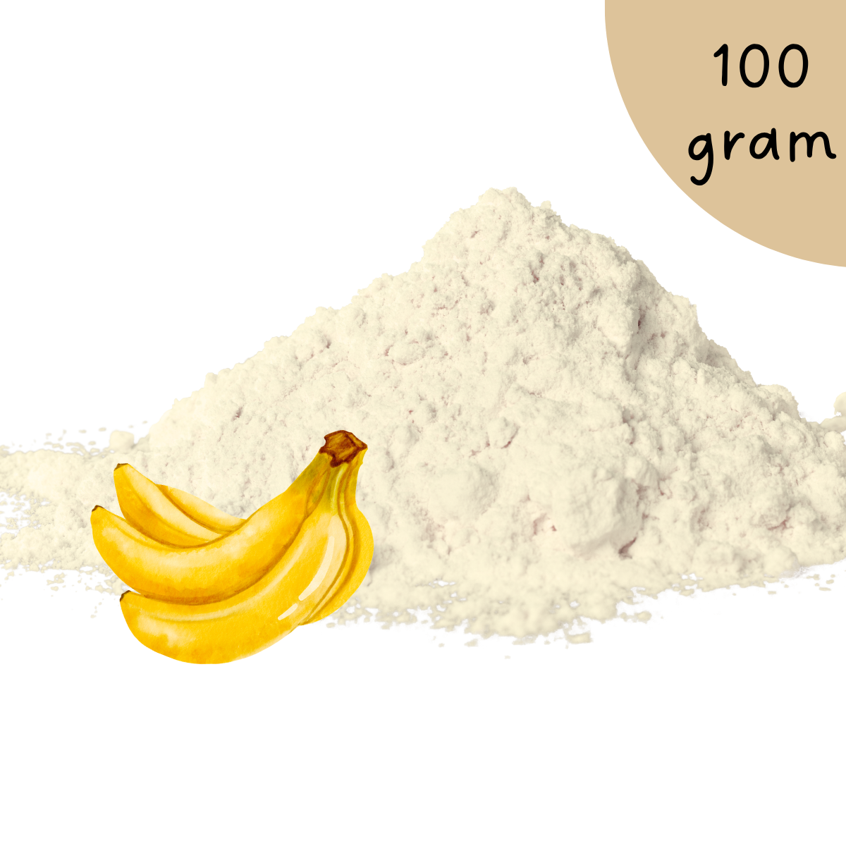 Bavarois Banaan 100 gram