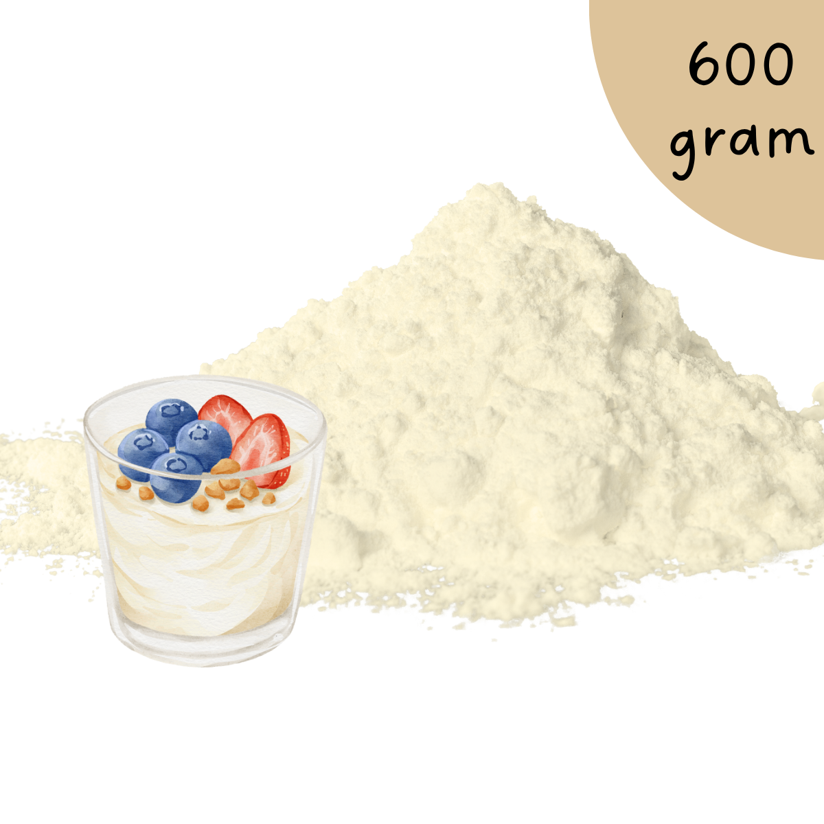 Bavarois roomkaas 600 gram