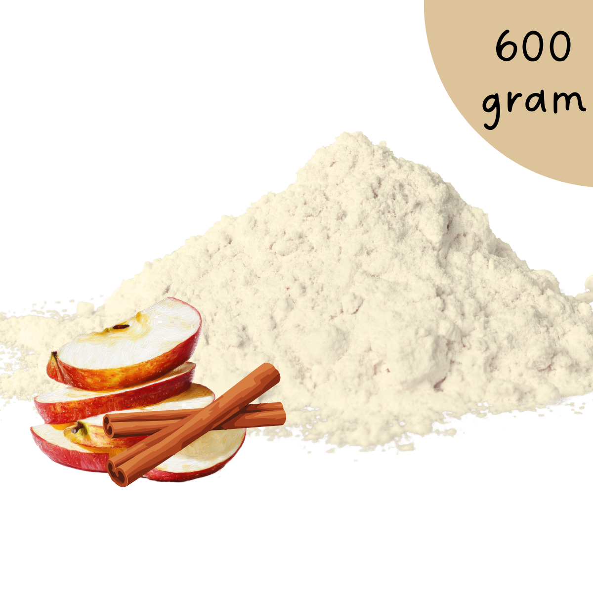 Bavarois appel-kaneel 600 gram