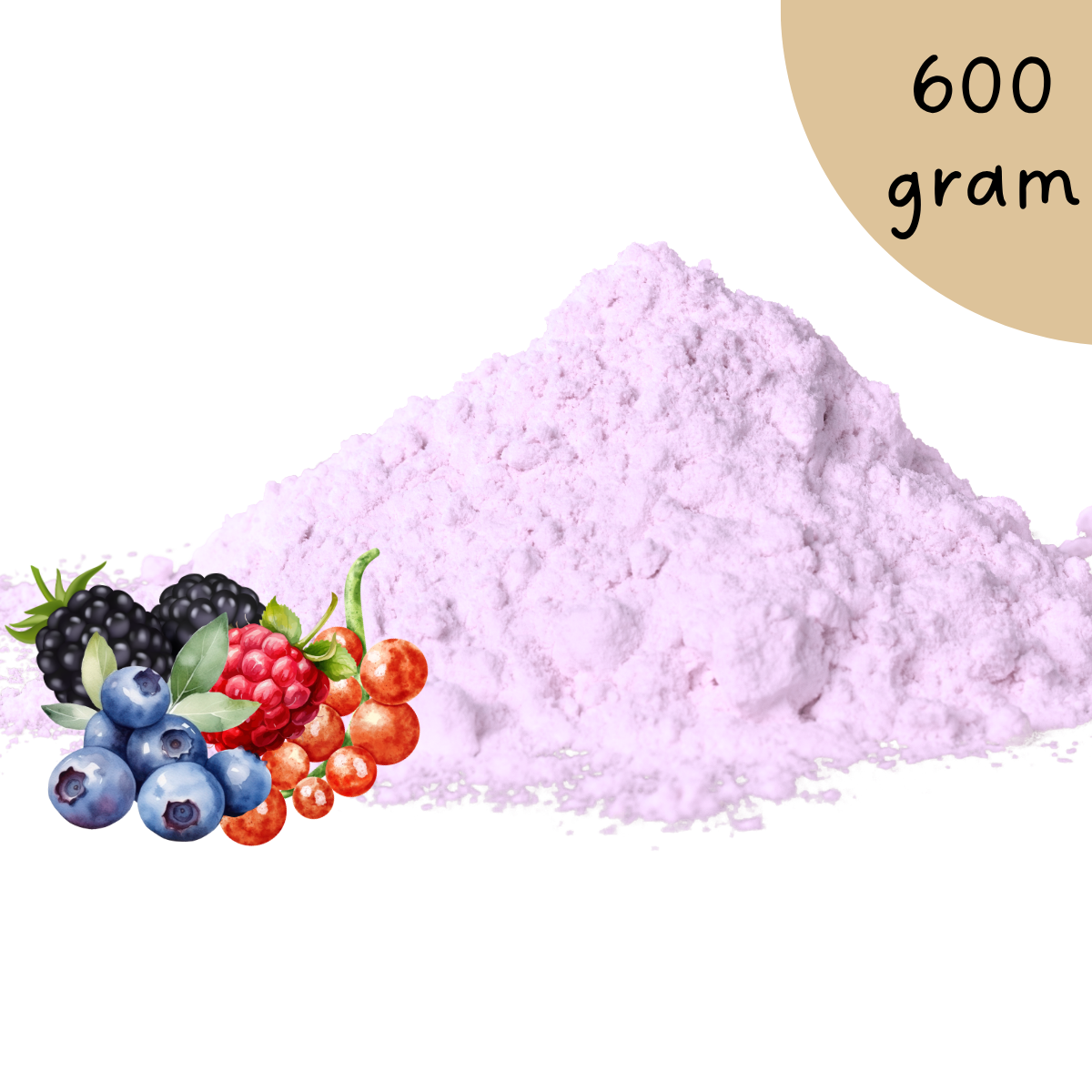 Bavarois Bosvruchten 600g