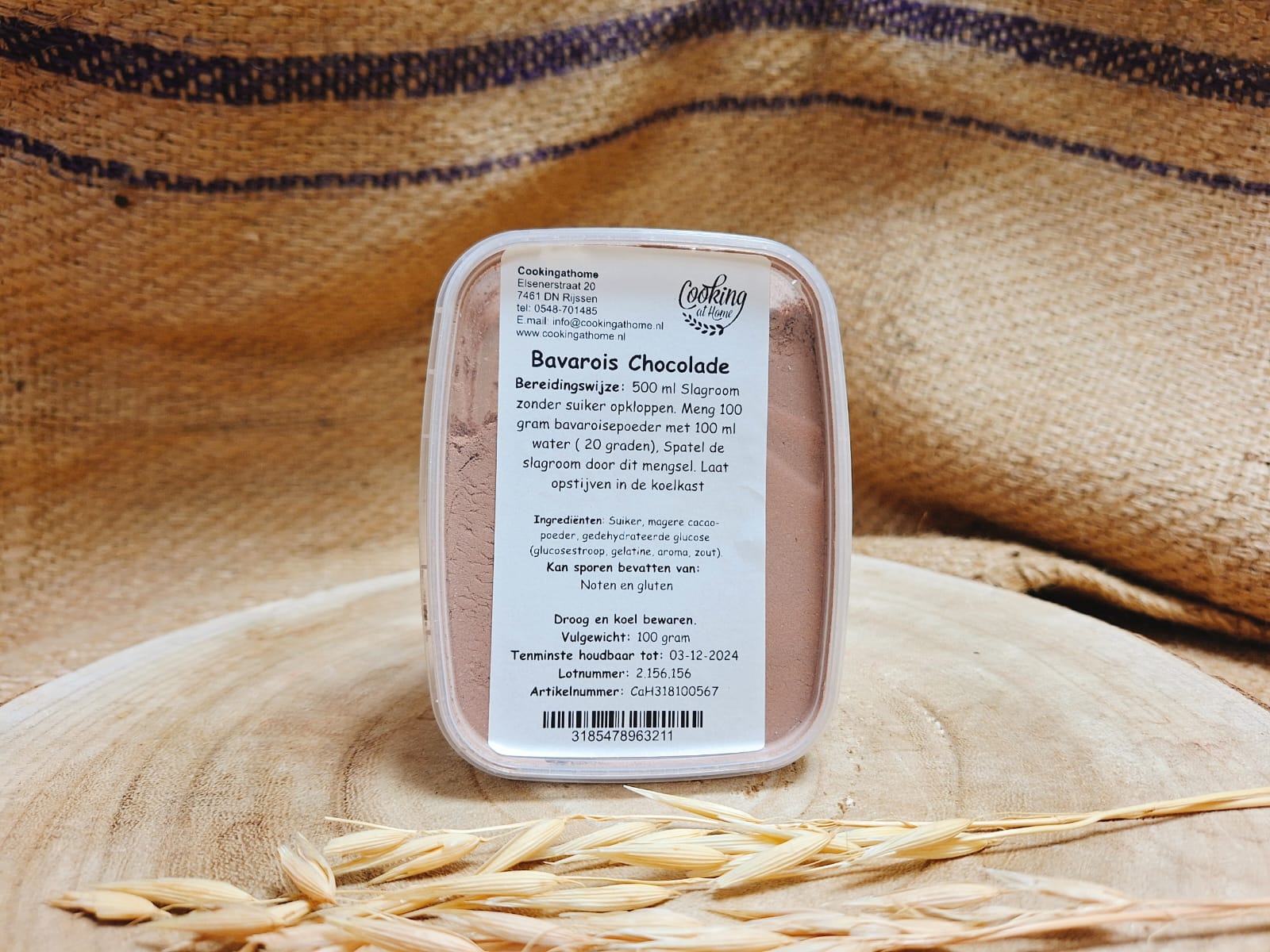 Bavarois Chocolade 100 gram
