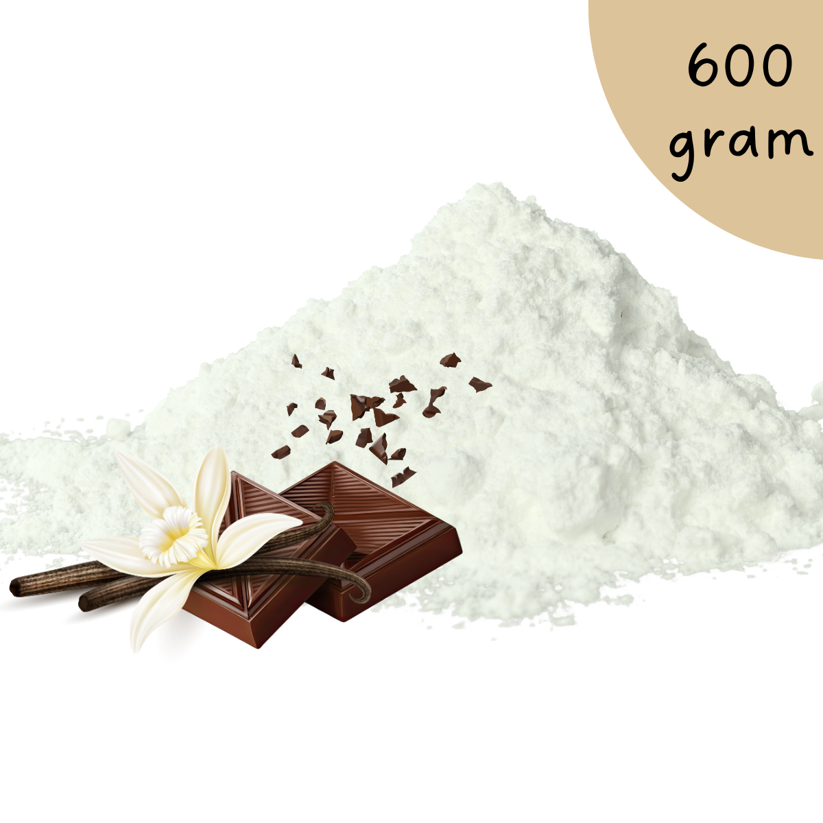 Bavarois Stracciatella 600 gram