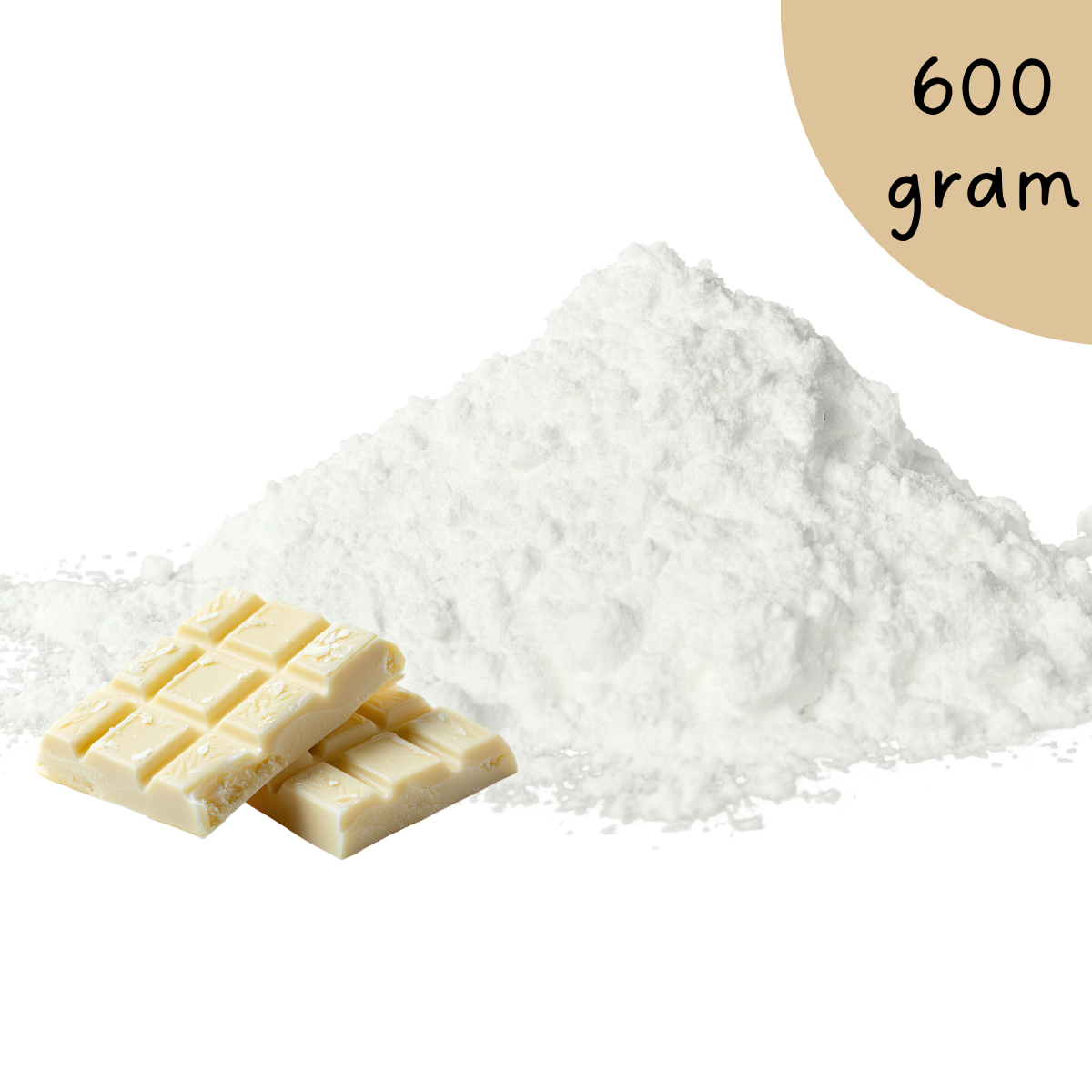 Bavarois Witte chocolade 600 gram
