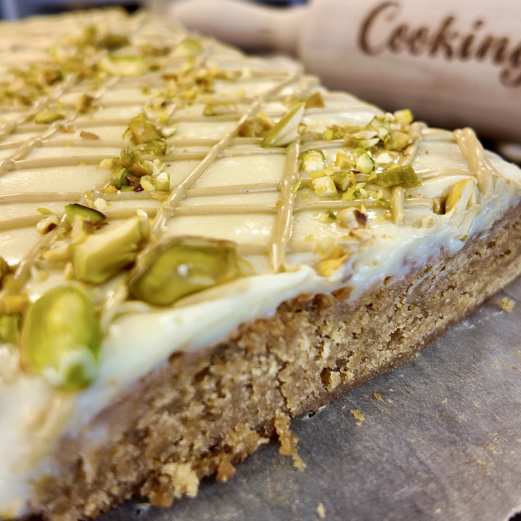Bakpakket Blondie met pistache en witte chocolade - uitverkocht - Afbeelding 3