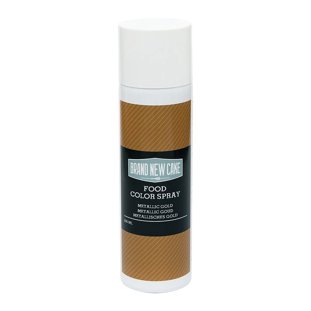 BrandNewCake Kleurspray Metallic Goud 250ml