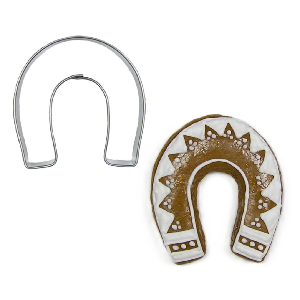 BrandNewCake Uitsteker Hoefijzer RVS 4,5cm