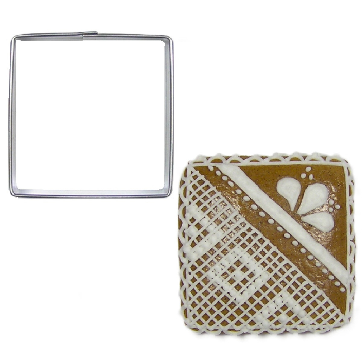BrandNewCake Uitsteker Vierkant RVS 5,1cm