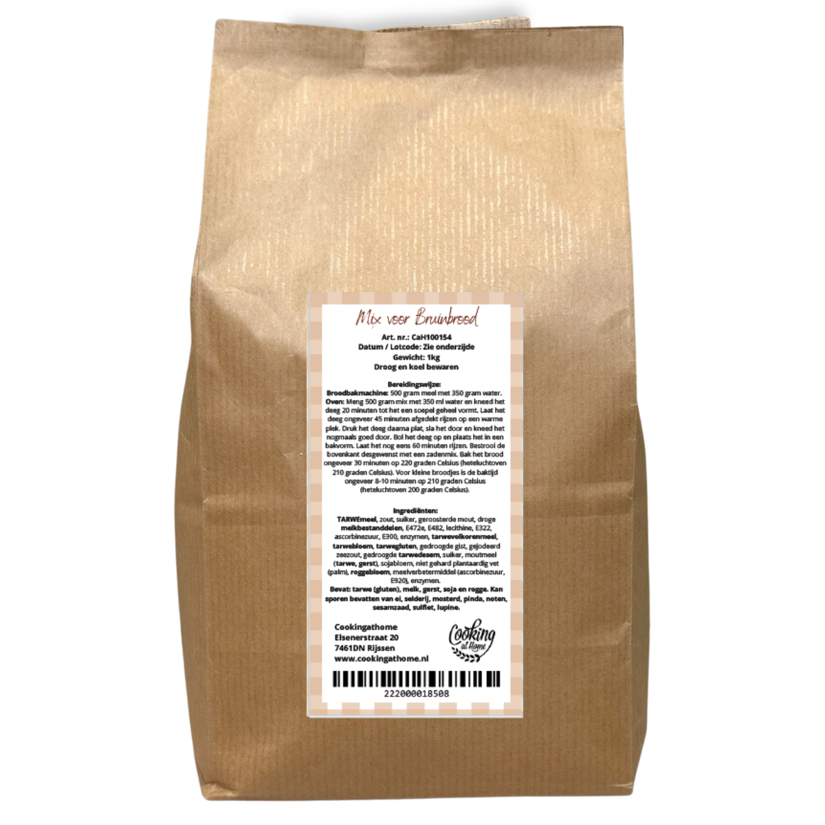 Bruinbrood 1 kg - Afbeelding 2