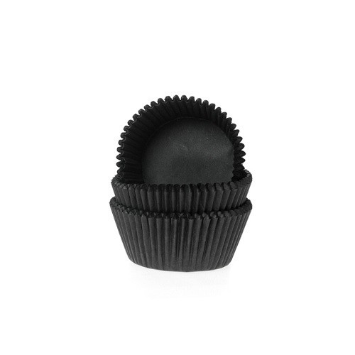 Cupcake cups MINI Zwart - 500 stuks HoM