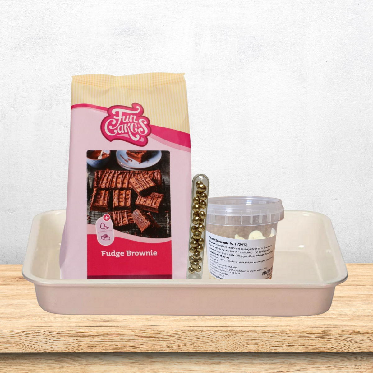 Cadeaupakket 'Brownie de luxe'