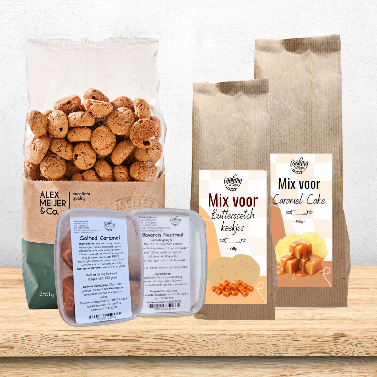 Cadeaupakket 'De Caramel Liefhebber'