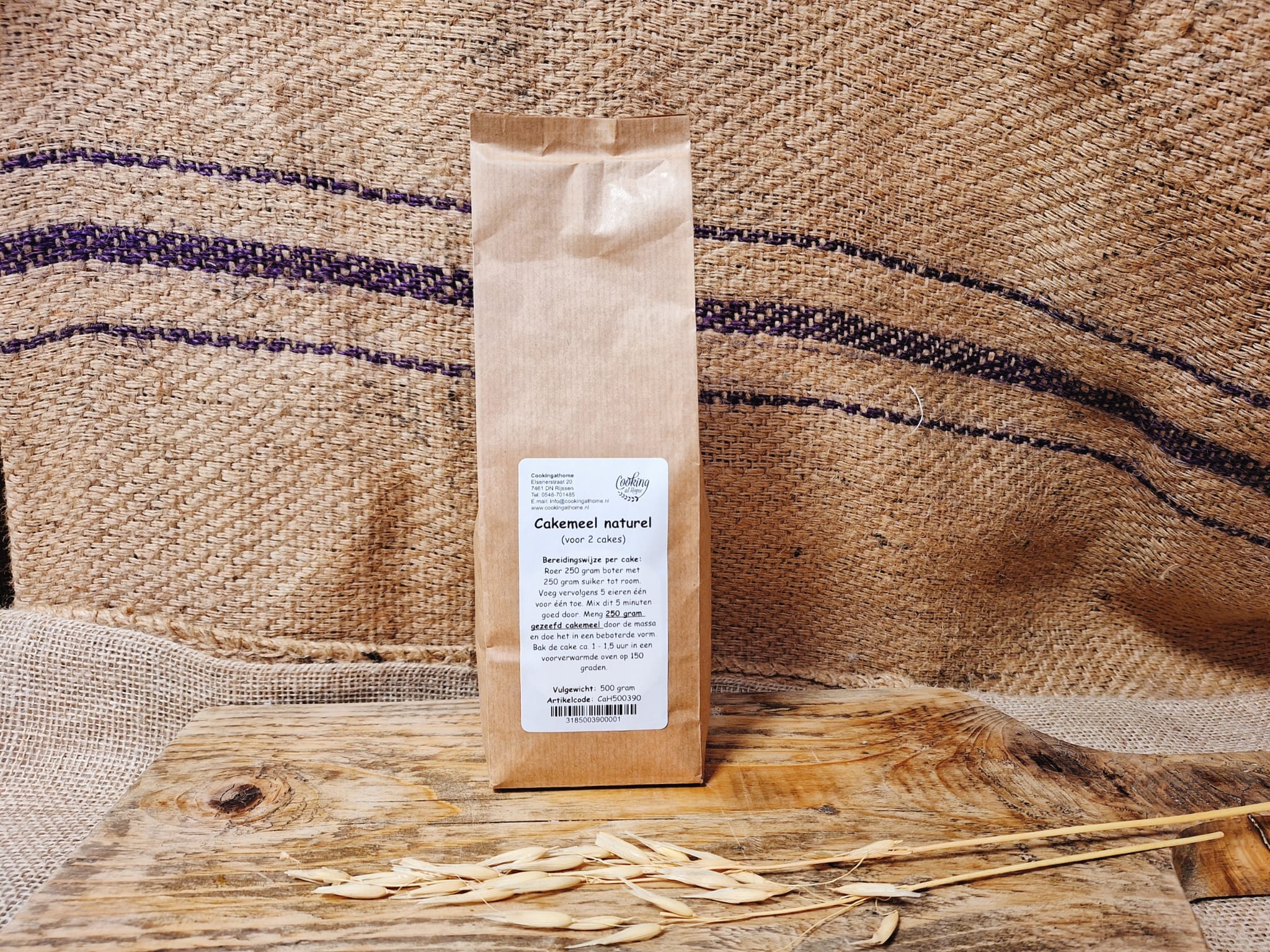 Cakemeel naturel 5kg
