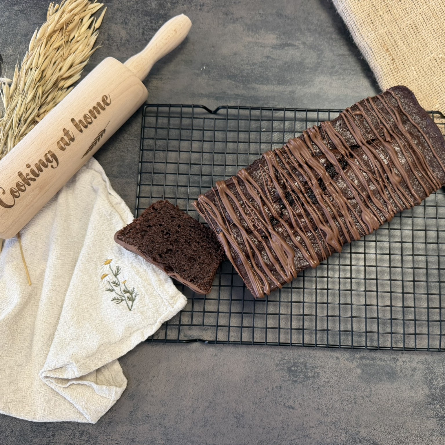 Chocolade cakemix 400g - Afbeelding 1