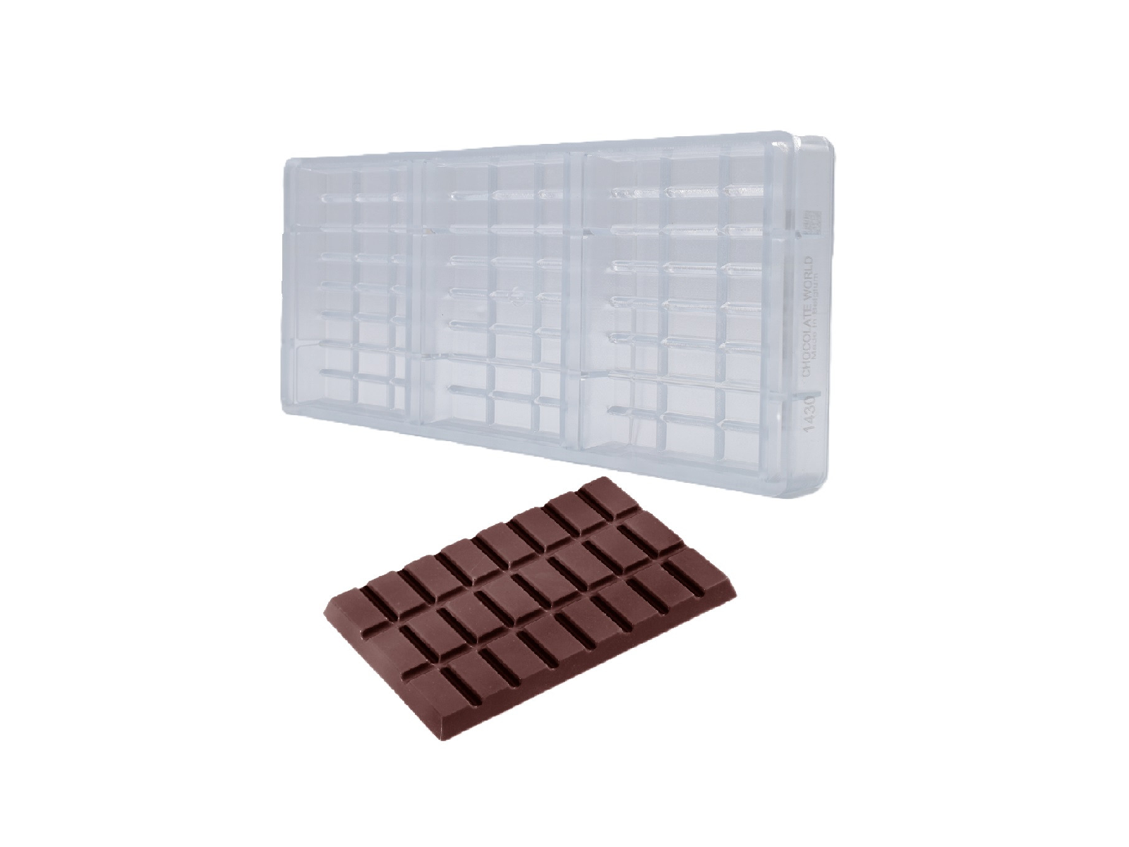 Chocolademal Chocolate World Tablet (3x) 124x77x15mm Dubai