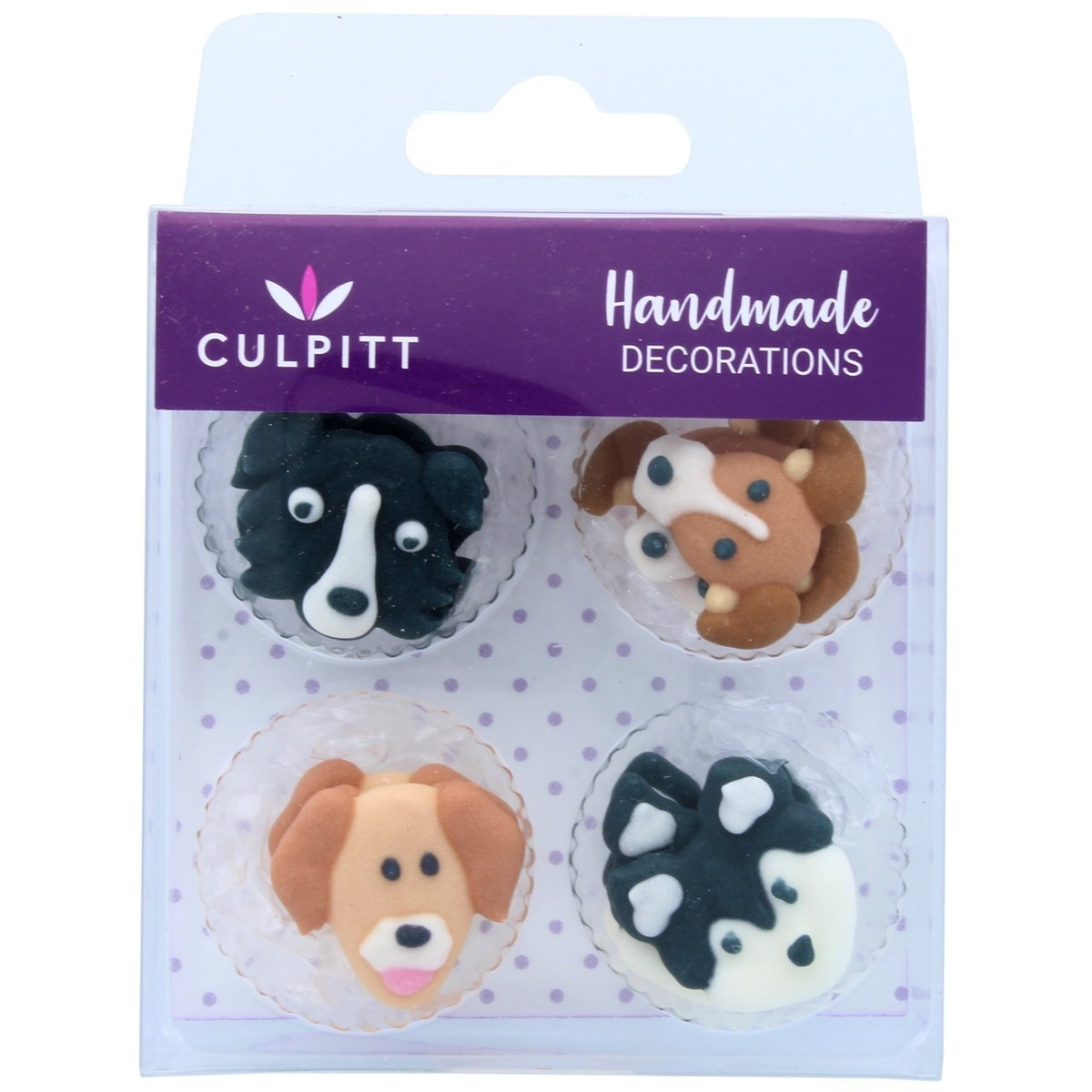 Culpitt Suikerdecoratie Honden 12st.