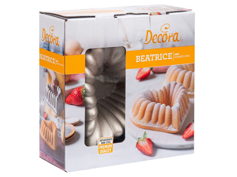 Decora Tulbandvorm Mini Hart 16x16x6cm**