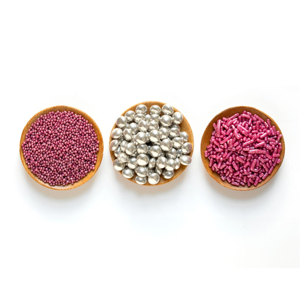 Decora Sprinkle set Zilver en Roze 85g**