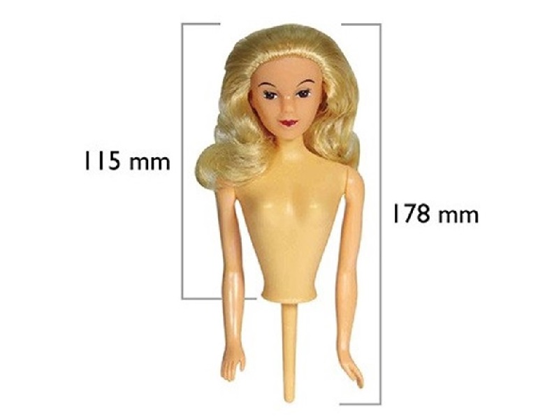PME Doll Pick (Pin Popje) Blond