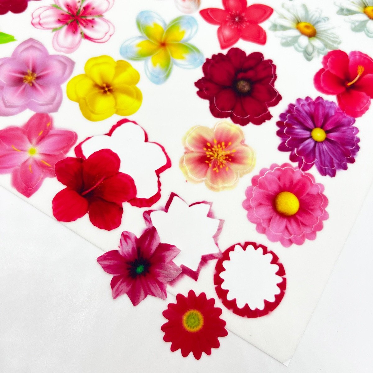 Decoratie Sheet Bloemen - Afbeelding 1