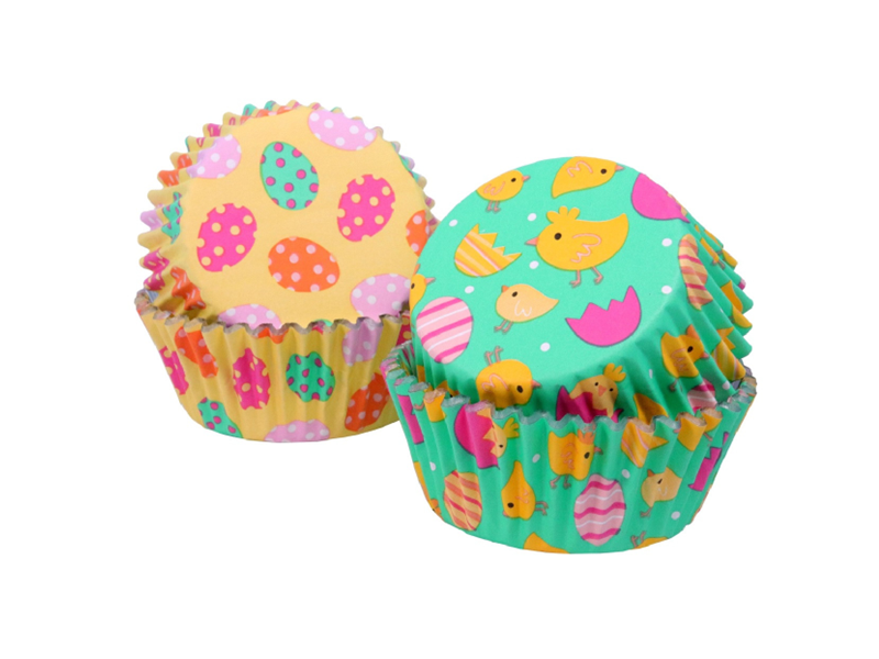 PME Cupcake Cups Paaskuikens Ø52mm 60st.