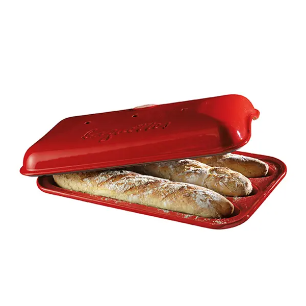 Emile Henry Baguettesvorm - 390x240mm - Grand Cru