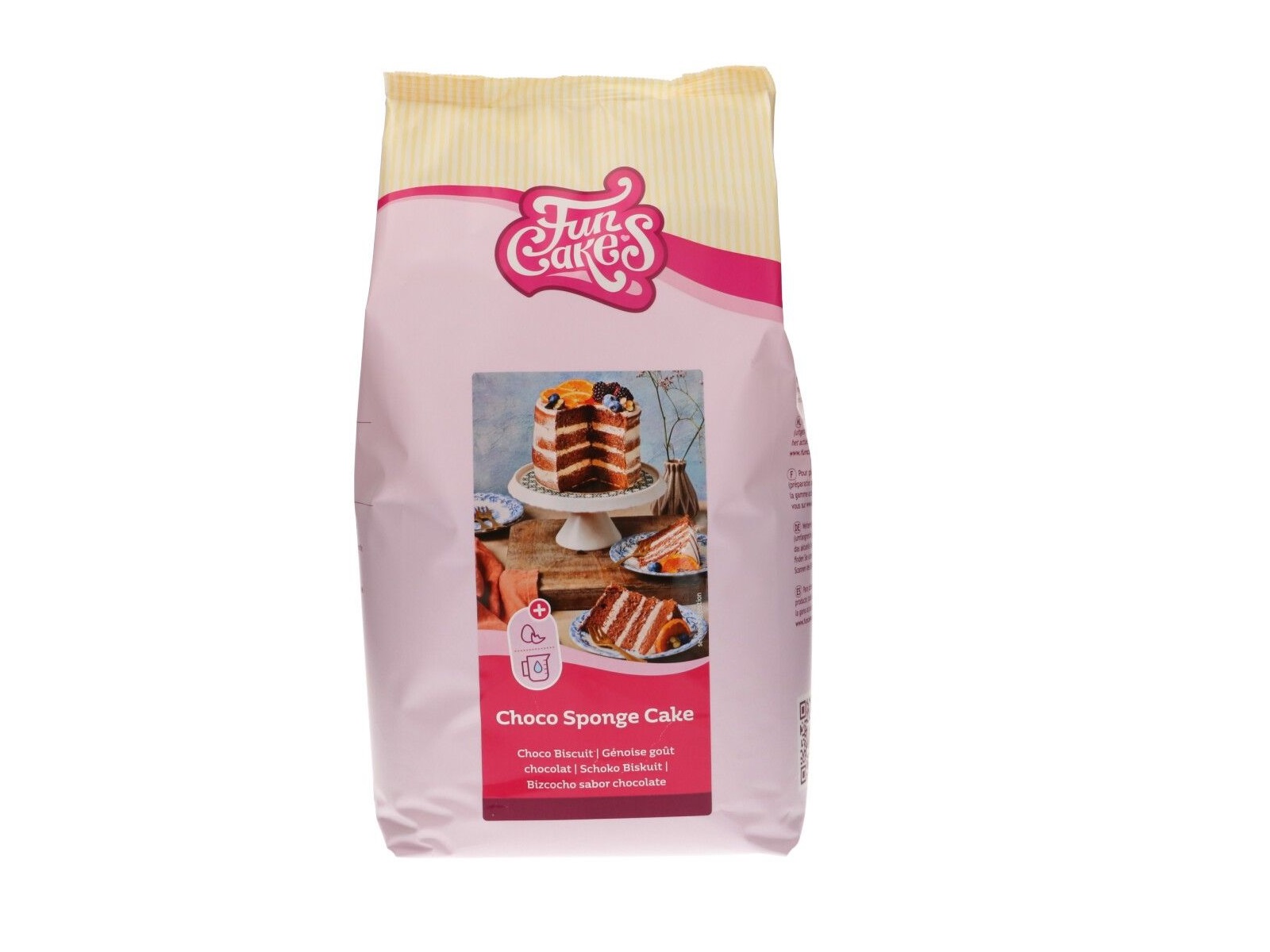 Biscuit mix Chocolade 4 kg FunCakes 