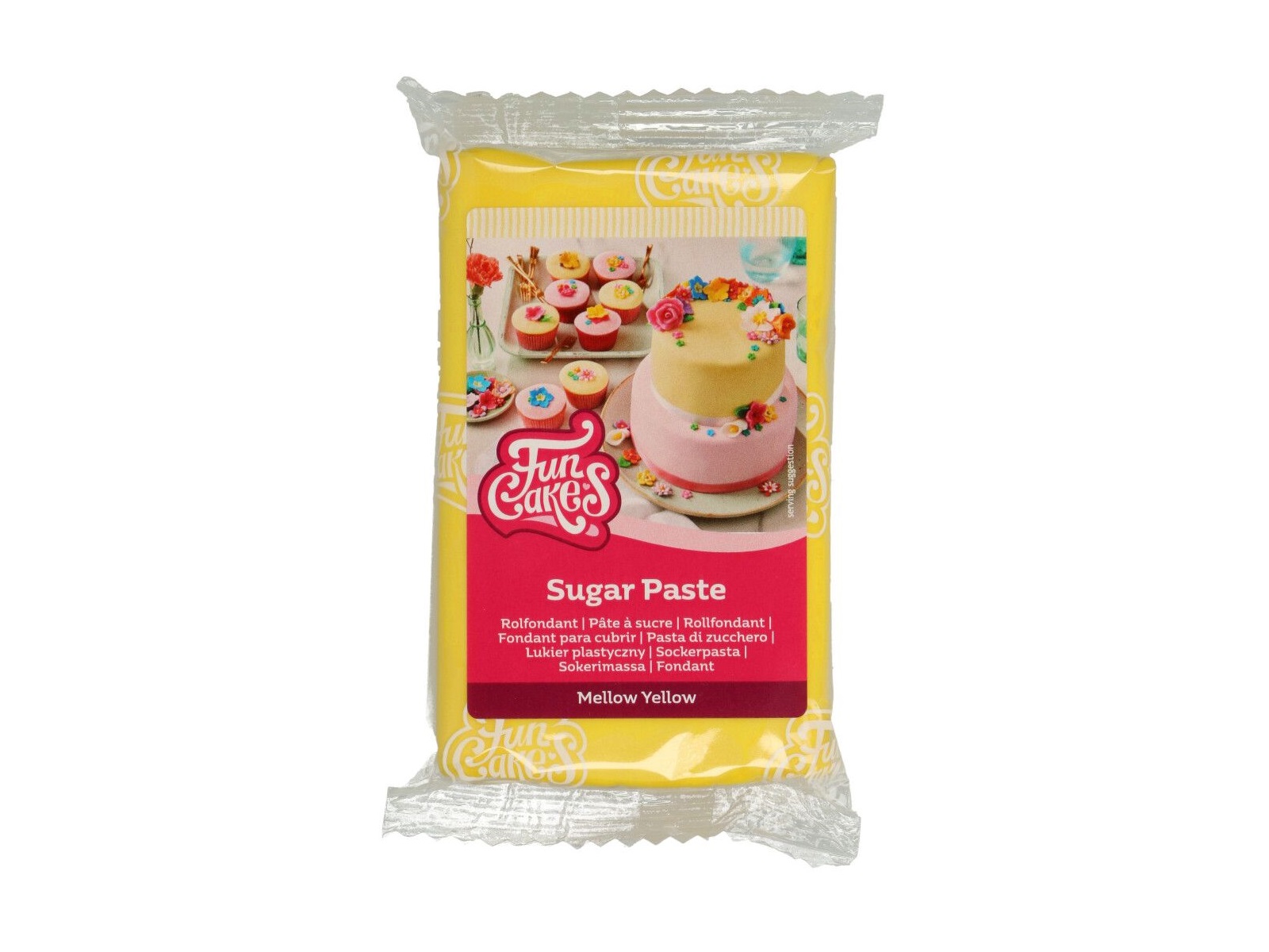 Rolfondant Mellow Yellow 250 gram