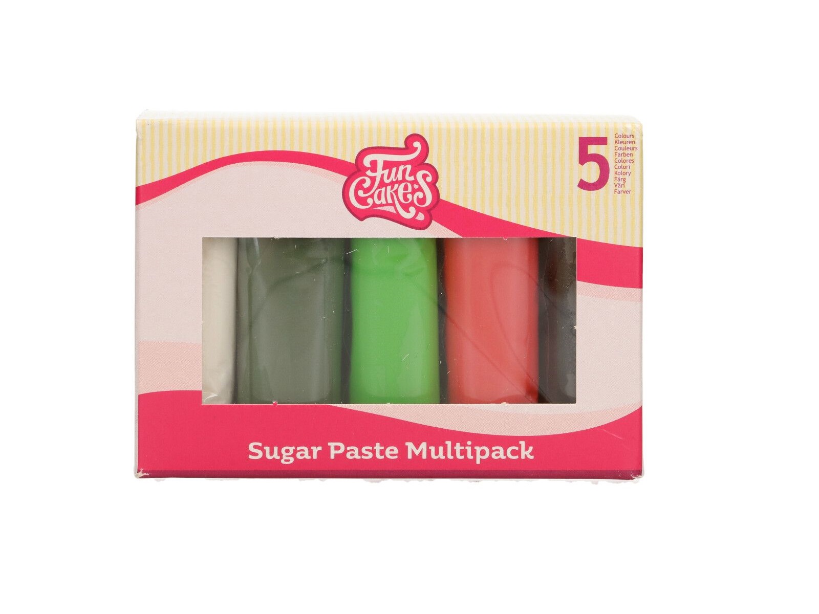 Rolfondant Multipack Kerst 5x100 gram