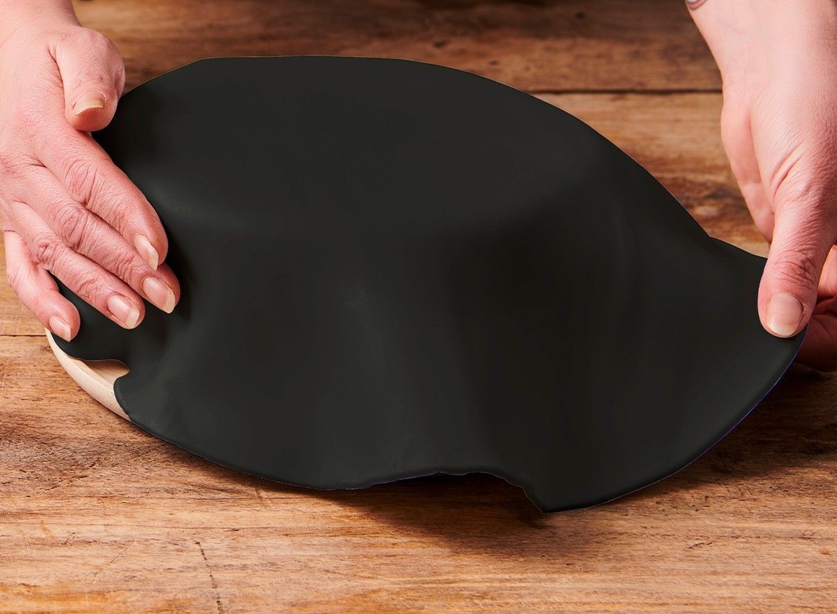 Ready Rolled Fondant Disc Raven Black - Afbeelding 2