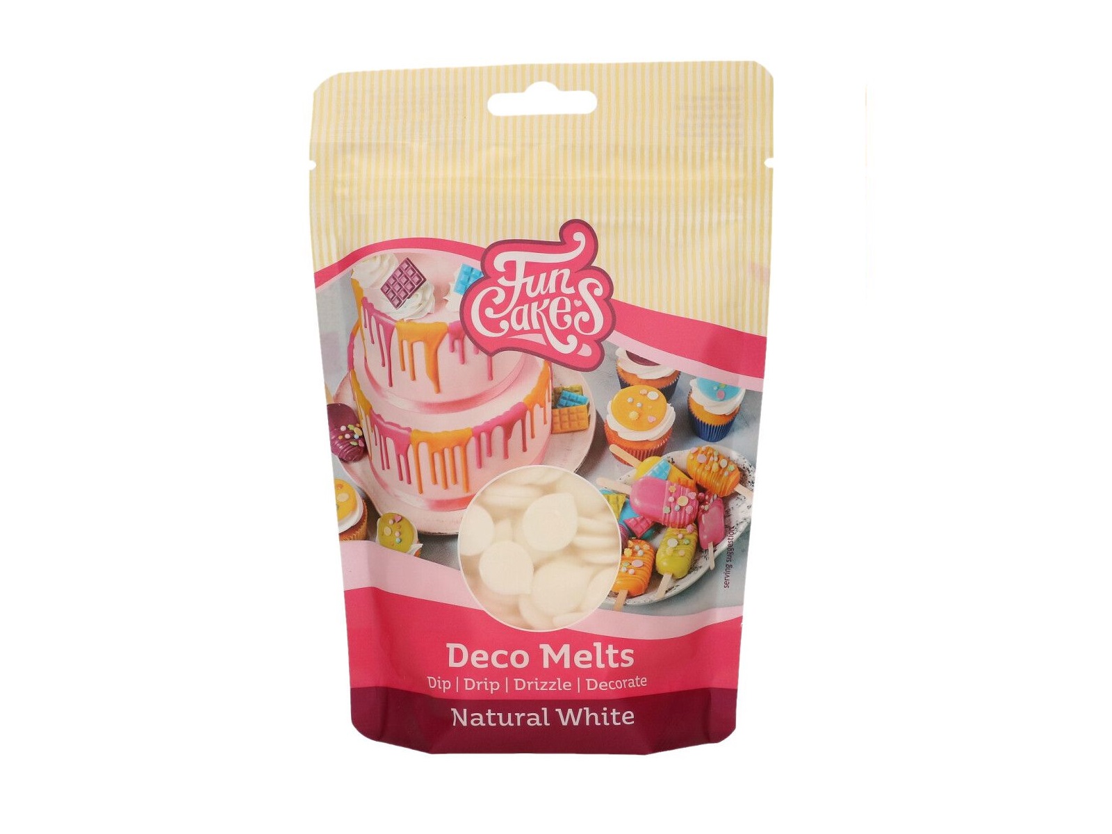Deco Melts Snow White/ Sneeuw Wit 250gr.