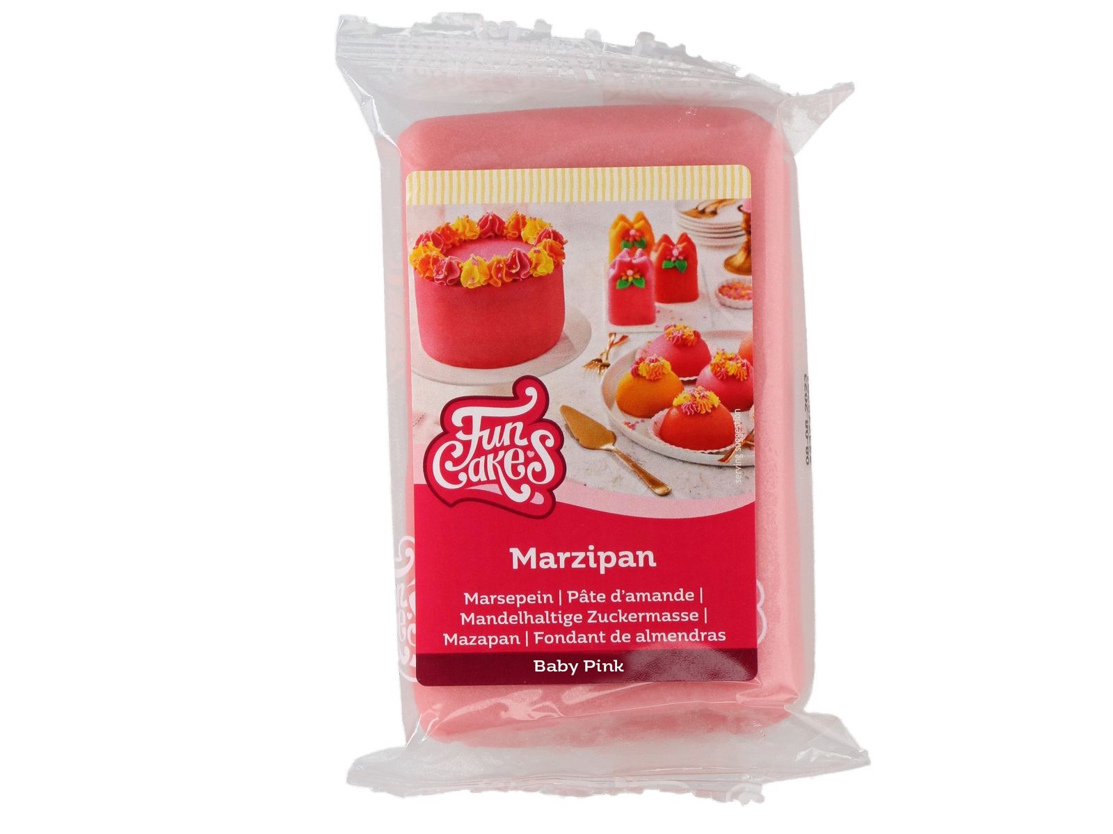 Funcakes Marsepein Baby Pink 250g