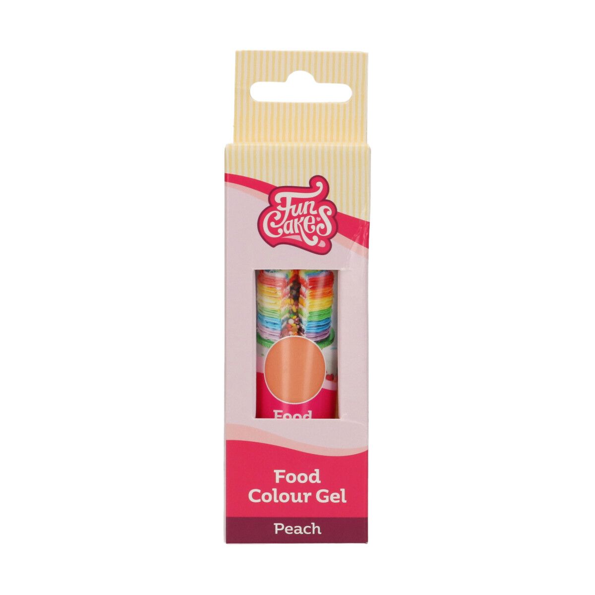 FunCakes Kleurstof Gel Tube - Peach - 30g